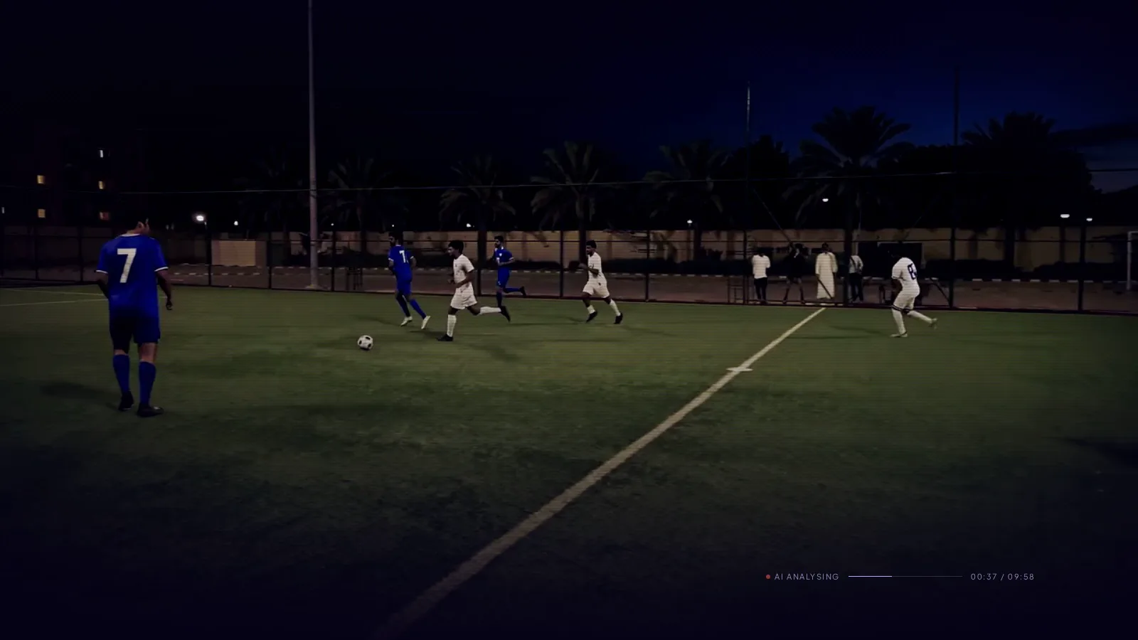 SQR showreel: a match clip becomes a scouting report